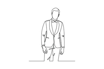 Cool enterpreneur, Businessman minimalist concept, Flat design concept of Businessman with different poses. Vector cartoon character design set. 