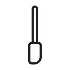 cake spatula icon illustration