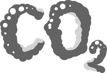 carbon dioxide Presentation decoration