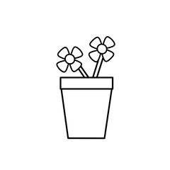 Beautiful Flower Pods And Line Art