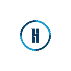 Initial Letter Logo H Template Vector Design