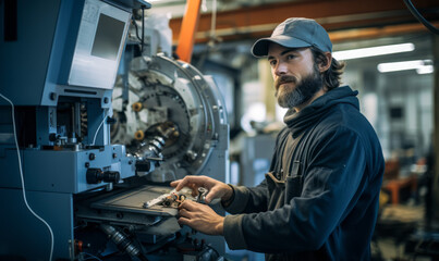 Bringing Letters to Life: Portrait of a Casting Machine Expert.
