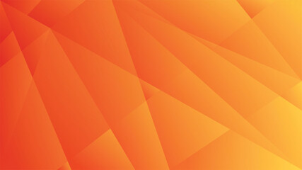 Red and yellow gradient polygon abstract background