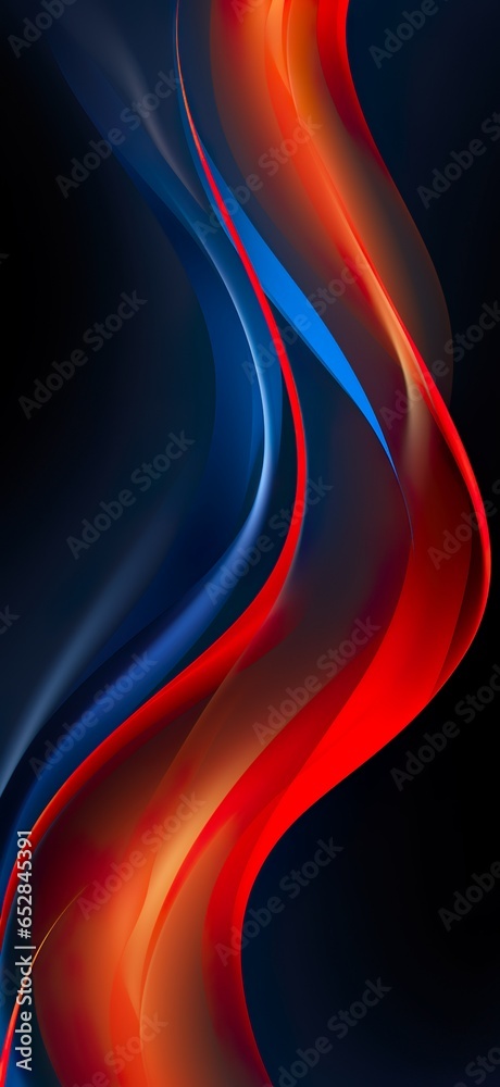 Wall mural abstract background for iphone made with ai generative technology