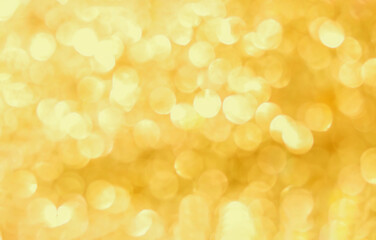 Festive glitter blurred shining gold 
background with bokeh and highlights.