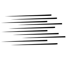 Speed Lines Isolated 