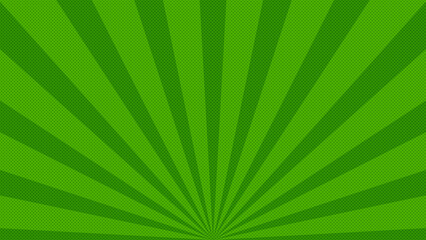 Cartoon comic background Green bottom Comics book colourful colorful poster with Retro Pop Art style. Vector illustration