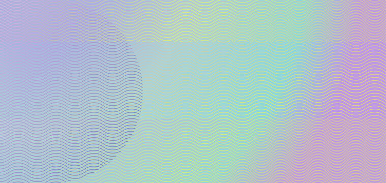 colorful abstract background for banknote