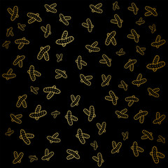 Naklejka premium cucumber gold pattern, cucumber gold background