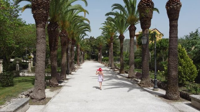 video col drone del giardino ileo a ragusa