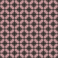 Seamless Abstract Pattern from Plus Cross Symbols