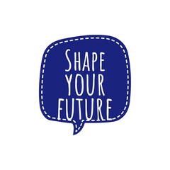 ''Prepare yourself for future'' Quote Illustration