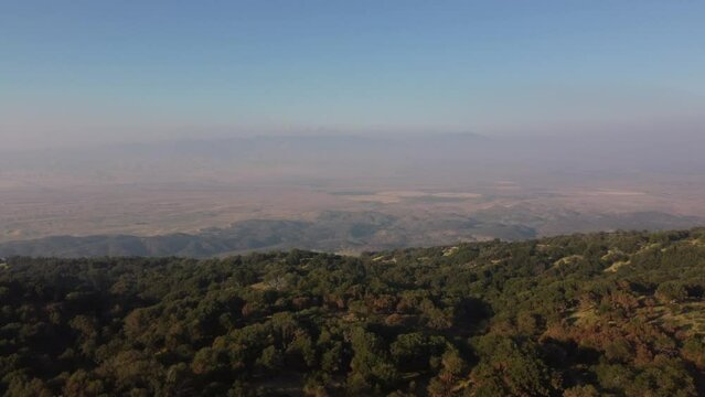 Antelope Valley from Liebre Mountain, Los Angeles County