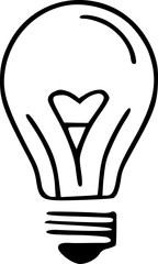 bulb icon vector symbol design illustration
