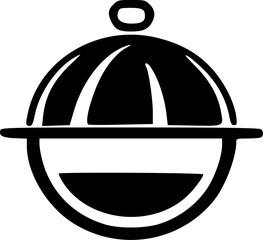 Dish cover screen icon vector symbol design illustration