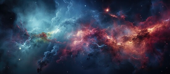Obraz premium Astounding cosmic nebulae and galaxies