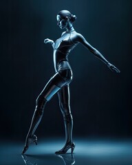 Humanoid Artificial Intelligence Ballet Dancer