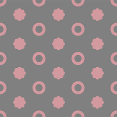 Seamless Abstract Flower Pattern