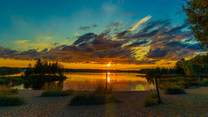 Zachód Słońca, Oulu