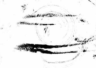 Abstract black and white background with stroke line hand drawn illustration