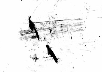 Abstract black and white background with stroke line hand drawn illustration