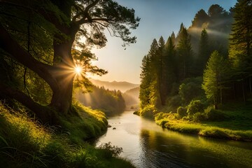 waterfall in the forest