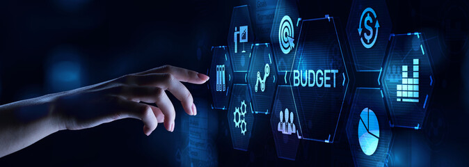Budget Planning Budgeting Financial management accounting business finance concept.