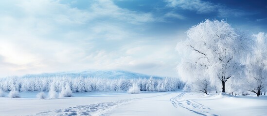 Winter scenery