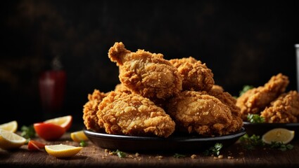 Fried chicken that looks very appetizing