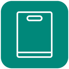 Cutting Board Vector Icon Design Illustration