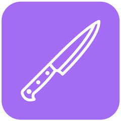 Knife Vector Icon Design Illustration