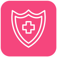 Shield Vector Icon Design Illustration