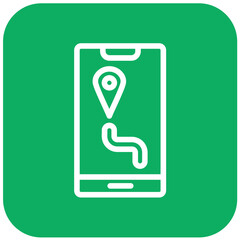 Maps Vector Icon Design Illustration