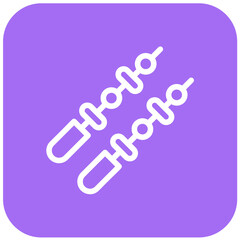 Kebab Vector Icon Design Illustration