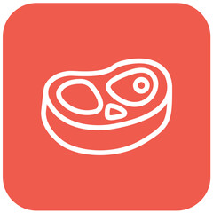 Meat Vector Icon Design Illustration