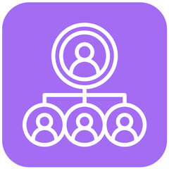 Employee Relation Vector Icon Design Illustration