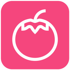 Tomato Vector Icon Design Illustration