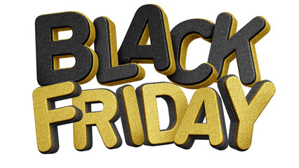 3D Logo Black friday