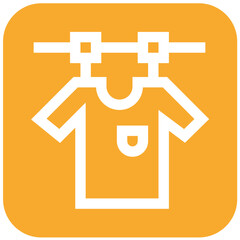 Obraz premium Drying Vector Icon Design Illustration