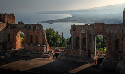Ancient Theatre of Taormina, Sicily - 652904776