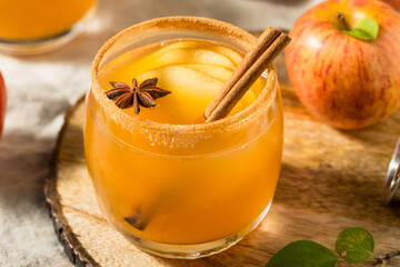 Refreshing Boozy Apple Cider Margarita
