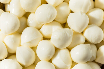 Healthy Raw Organic Mozzarella Pearls
