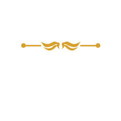 gold divider decoration