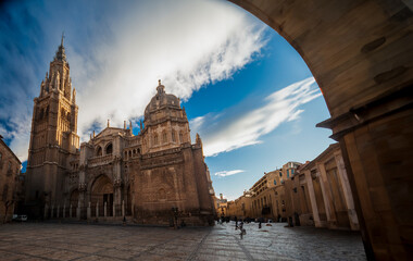 Cathedral of Toledo in Spain