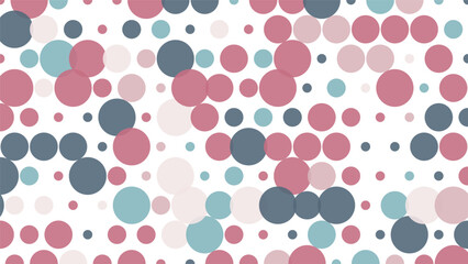 Polka Dot Pop Art Creative Design, Vector Illustration, Abstract Background