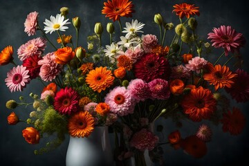 bouquet of flowers 4k HD quality photo. 
