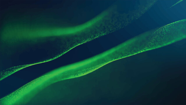 Background trapcode. Dual color digital wave backdrop.