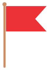 flag icon on white background