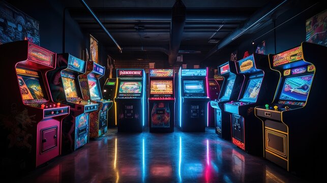 world of classic arcade gaming, where nostalgia meets modern fun