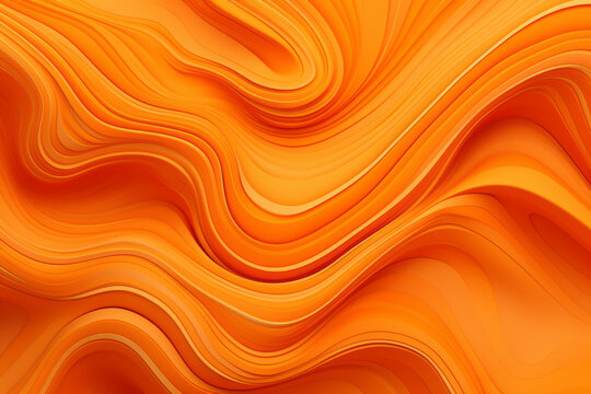 An abstract image in orange color.